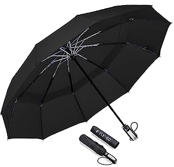 FLYNGO Umbrella - Compact, Lightweight, and Windproof Umbrellas for Rain, Sun &amp; UV Protection